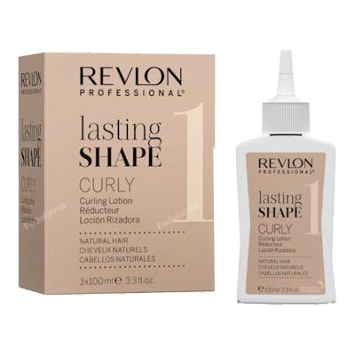 Revlon Professional Lasting Shape Curling Lotion Cabello Natural 3 x 100 ml