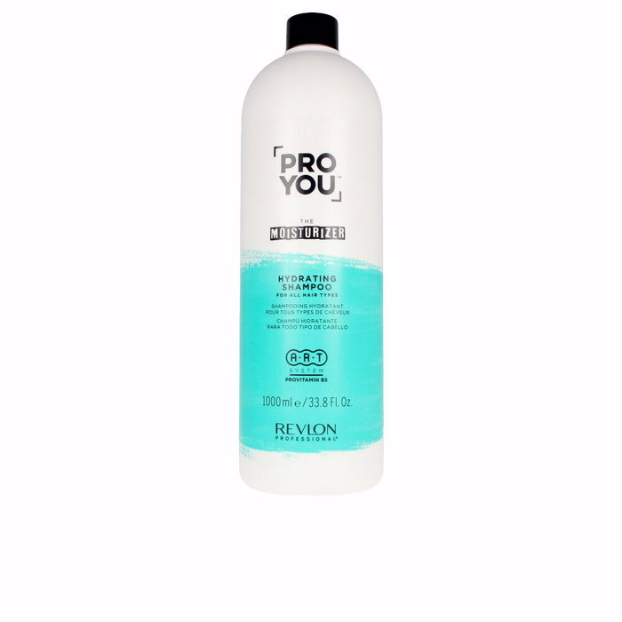 Revlon Pro-V The Moisturizer Shampoo Champú Hidratante para Cabello Seco y Normal con Provitamina B5 - 1000 ml Revlon Pro-V The Moisturizer Shampoo Champú Hidratante para Cabello Seco y Normal con Provitamina B5 - 1000 ml