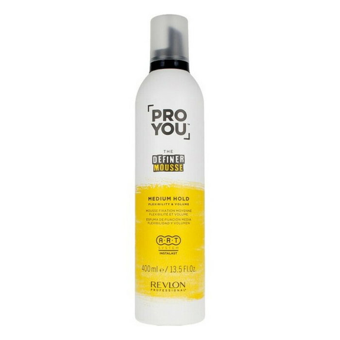Revlon Professional PROYOU The Definer Medium Hold Mousse 400 ml Revlon Professional PROYOU The Definer Medium Hold Mousse 400 ml