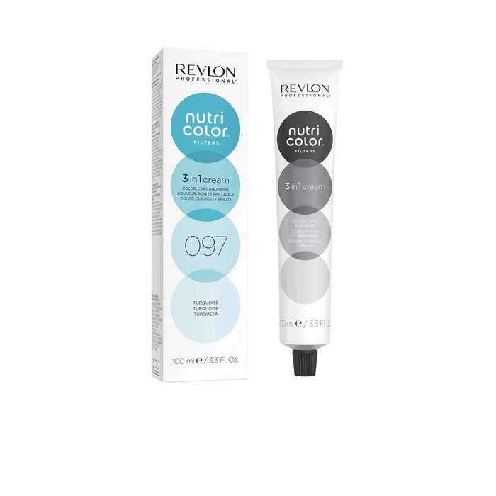 Revlon Nutri Color Filters 3 in 1 Cream Hair Colourant 097 Turquoise 100ml