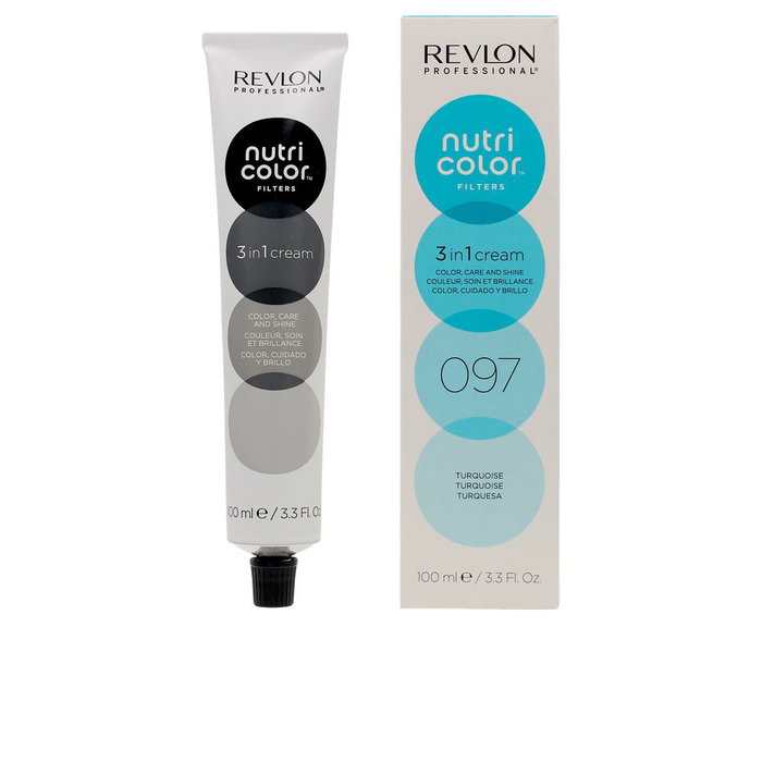 Revlon Nutri Color Filters 3 in 1 Cream Hair Colourant 097 Turquoise 100ml