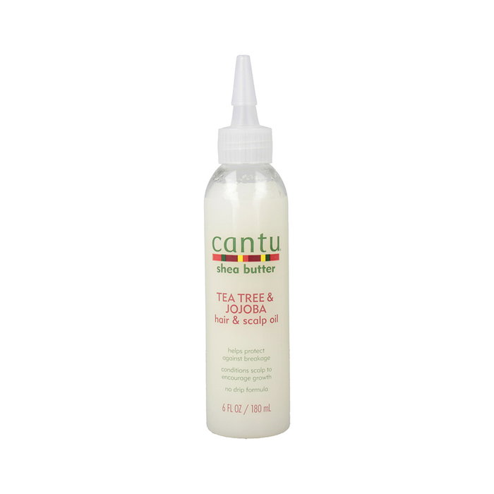 Cantu Shea Butter Tea Tree & Jojoba Hair & Scalp Oil 180ml Cantu Shea Butter Tea Tree & Jojoba Hair & Scalp Oil 180ml