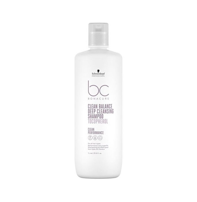 Schwarzkopf BC CLEAN BALANCE Deep Cleansing Shampoo 1000 ml Schwarzkopf BC CLEAN BALANCE Deep Cleansing Shampoo 1000 ml