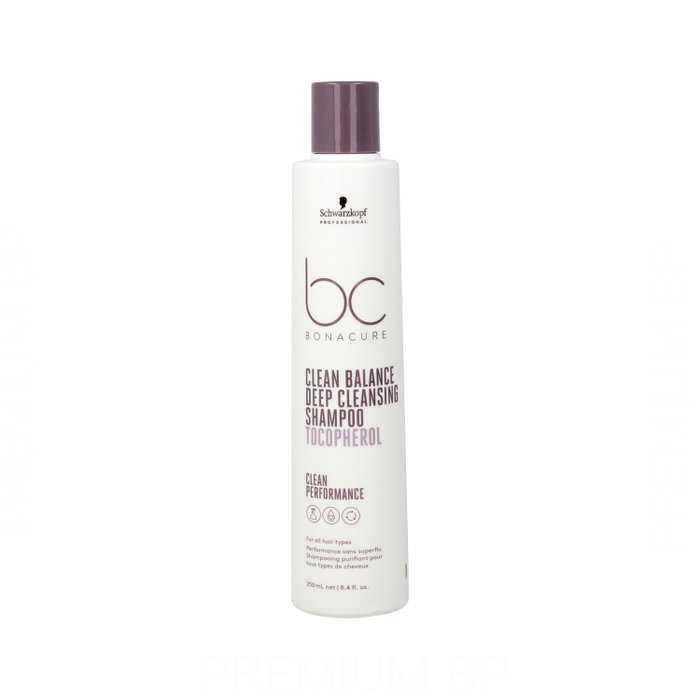 Schwarzkopf BC CLEAN BALANCE Deep Cleansing Shampoo 250 ml