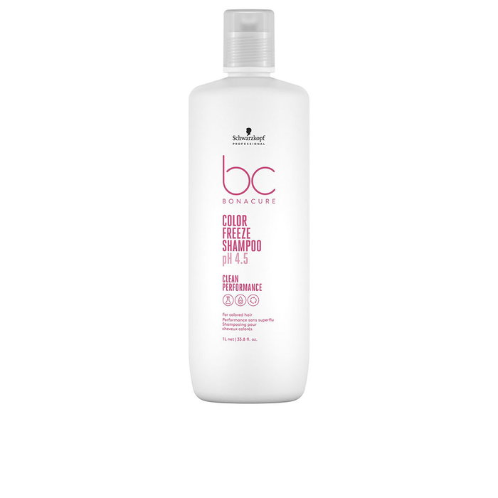 Schwarzkopf BC Color Freeze Shampoo 1000 ml - Champú Hidratante para Cabello Coloreado, Sin Sulfatos, Vegano Schwarzkopf BC Color Freeze Shampoo 1000 ml - Champú Hidratante para Cabello Coloreado, Sin Sulfatos, Vegano