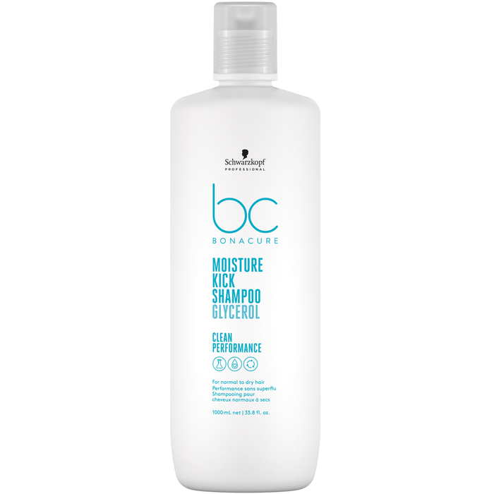 Schwarzkopf Bonacure Clean Performance Moisture Kick Shampoo 1000ml