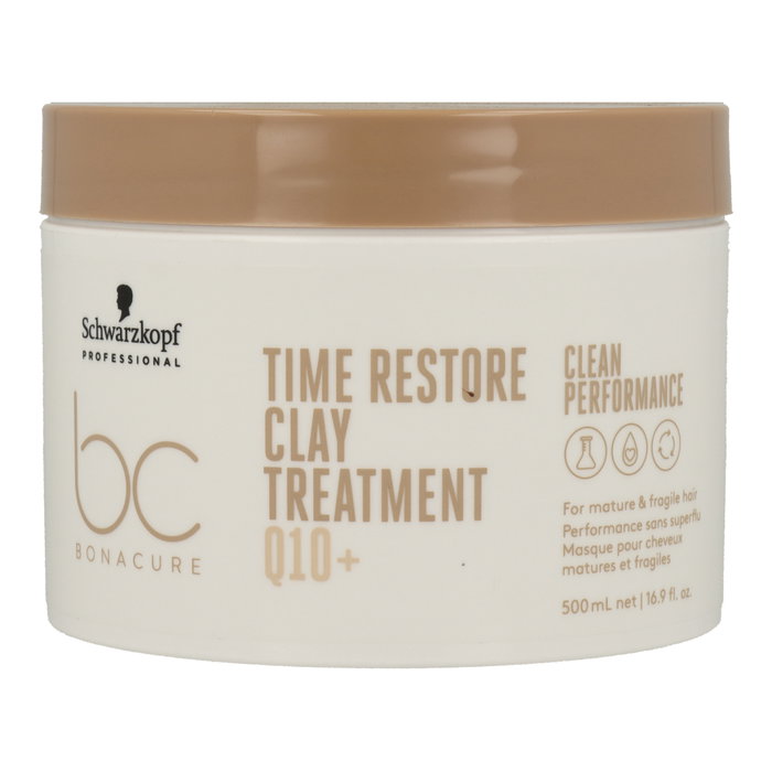 Schwarzkopf BC Time Restore Q10+ Clay Treatment 500 ml