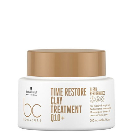 Schwarzkopf Bonacure Time Restore Clay Treatment Q10+ 500 ml
