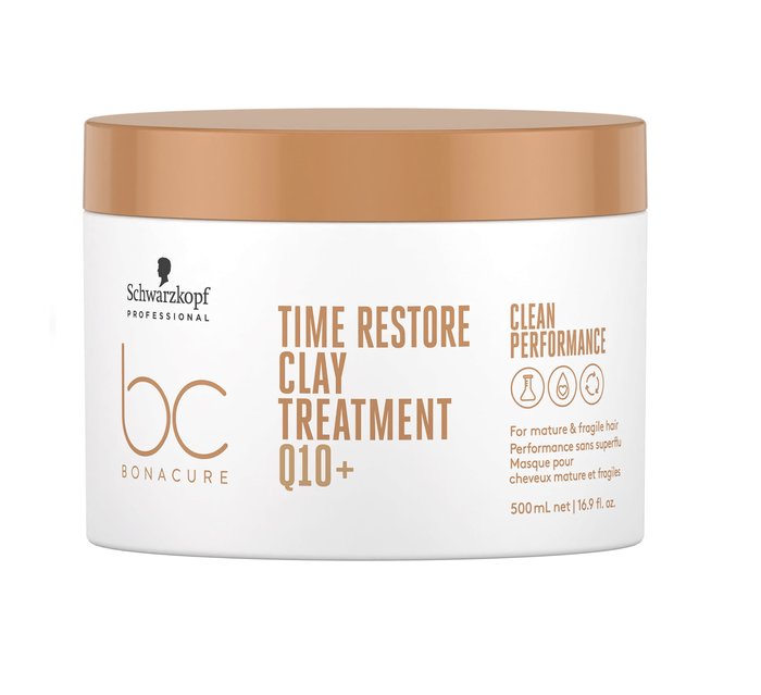 Schwarzkopf BC Time Restore Q10+ Clay Treatment 500 ml