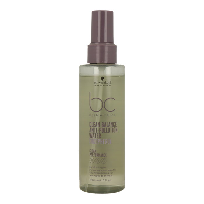 Schwarzkopf Bonacure Clean Balance Anti-Pollution Water Tocopherol 150ml Schwarzkopf Bonacure Clean Balance Anti-Pollution Water Tocopherol 150ml