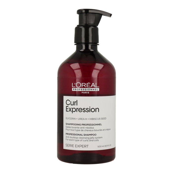 L'Oréal Expert Curl Expression Anti Residuos Jelly Champú Purificante para Cabello Rizado y Ondulado - 500 ml L'Oréal Expert Curl Expression Anti Residuos Jelly Champú Purificante para Cabello Rizado y Ondulado - 500 ml