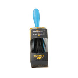 Denman Cepillo D4 9 Row Azul Santorini para todo tipo de cabello