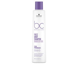 Schwarzkopf BC FRIZZ AWAY Micellar Shampoo 250 ml Babassu Oil de Bonacure Frizz Away la línea de cuidado capilar vegana para el control del encrespamiento. Esta fórmula micelar es ideal para cabellos rebeldes, gruesos o con textura, proporcionando una limpieza delicada y un brillo intenso.<ul><li>Control antiencrespamiento hasta 72 horas</li><li>Libre de sulfatos SLS/SLES, siliconas y colorantes artificiales</li><li>Fórmula vegana</li><li>Mejora la manejabilidad y suaviza la superficie capilar</li><li>Ingredientes principales: Keratina y Aceite de Semilla de Albaricoque</li></ul><p>Modo de empleo: Aplicar el champú sobre el cabello mojado, masajear suavemente y enjuagar bien.</p>