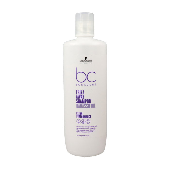 Schwarzkopf Bonacure Champú Antiencrespado Frizz Away 1000 ml Schwarzkopf Bonacure Champú Antiencrespado Frizz Away 1000 ml