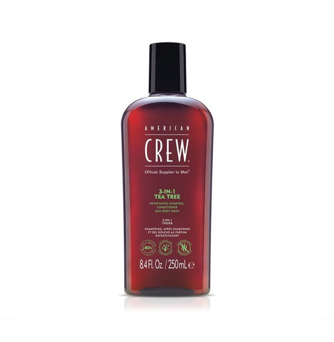 American Crew 3 In 1 Tea Tree 250 ml