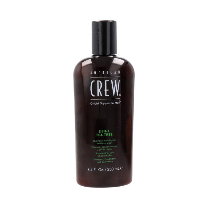 American Crew Champú Cabello y Cuerpo 3 en 1 Árbol de Té para Hombre American Crew Champú Cabello y Cuerpo 3 en 1 Árbol de Té para Hombre