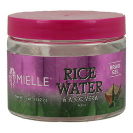 Mielle Rice Water Aloe Vera Braid Gel Gel para Trenzas 142 ml
