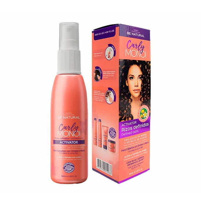 Be Natural Curly Monoi Activador de Rizos 100 ml Be Natural Curly Monoi Activador de Rizos 100 ml