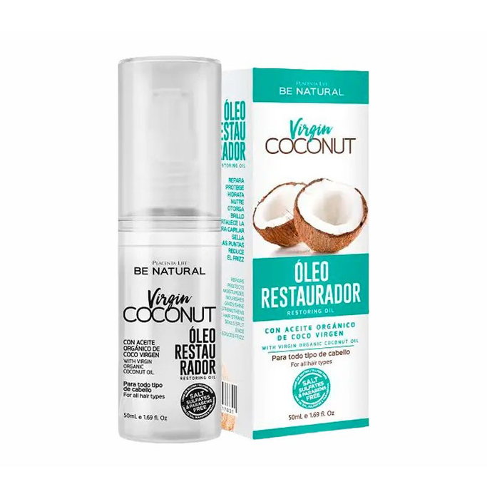 Be Natural Virgin Coconut Aceite Reparador 50 ml