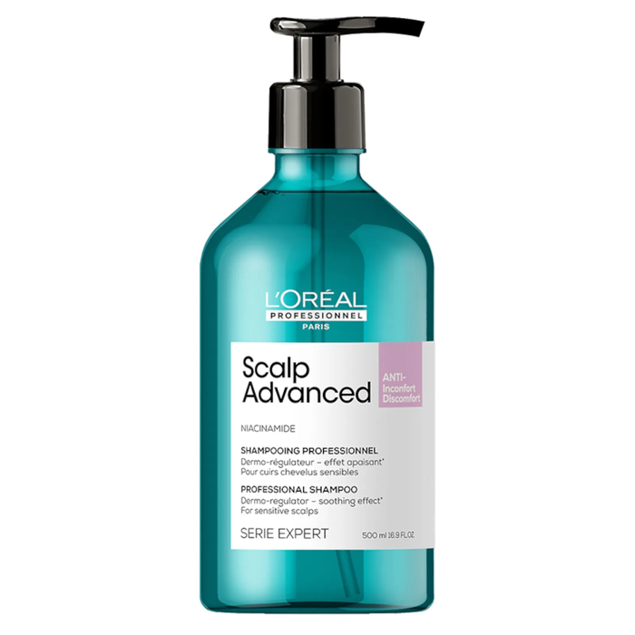 L'Oréal Professionnel Paris Scalp Advanced Champú para Cuero Cabelludo Sensible 500 ml L'Oréal Professionnel Paris Scalp Advanced Champú para Cuero Cabelludo Sensible 500 ml