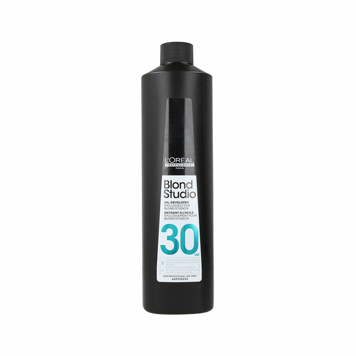 L'Oréal Professionnel Paris Blond Studio Oil-Developer 30 Vol 1000ml de Oxidante en Aceite Activador en Aceite 30 Volúmenes (9%) 1000 ml