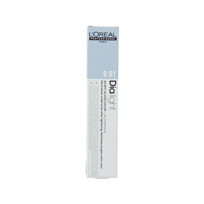 L'Oréal Professionnel Paris DIA LIGHT 9,01 Rubio Muy Claro Natural Ceniza 50 ml L'Oréal Professionnel Paris DIA LIGHT 9,01 Rubio Muy Claro Natural Ceniza 50 ml