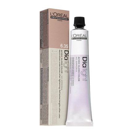 L'Oréal Professionnel Paris Dia Light 6,35 Rubio Oscuro Dorado Caoba 50 ml