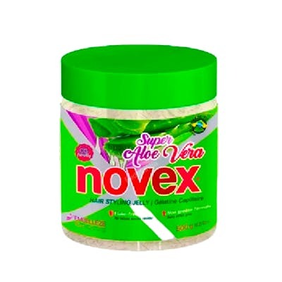 Novex Super Aloe Vera Gelatina Fijadora Capilar 500g