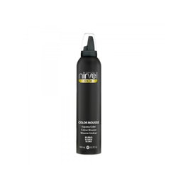 Nirvel Color Mousse Rubio 300ml Aporta Volumen, Cuerpo y Fijación, Reaviva el Color y Da Reflejos