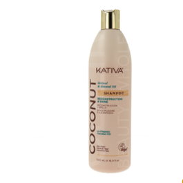 Kativa Coconut Retinol + Almond Oil Champú Reparador 500 ml