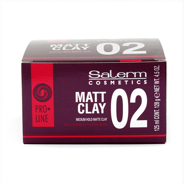 Salerm Matt Clay Fijación Media Acabado Mate 125 ml Salerm Matt Clay Fijación Media Acabado Mate 125 ml