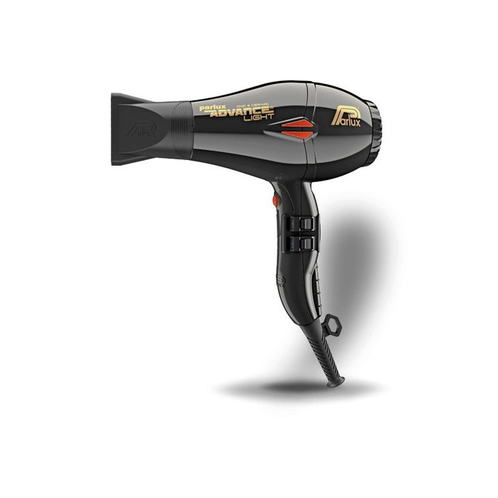 Parlux Secador de Mano Advance Negro con Tecnología Ionic & Ceramic, Motor K-Advance, 2200W - Profesional Parlux Secador de Mano Advance Negro con Tecnología Ionic & Ceramic, Motor K-Advance, 2200W - Profesional