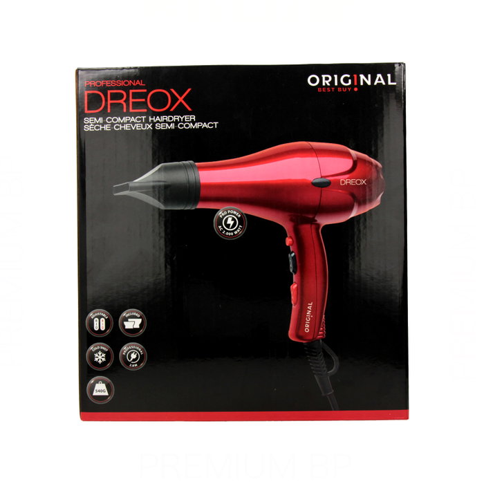 Sinelco Dreox Secador de Cabello Rojo 2000 W Sinelco Dreox Secador de Cabello Rojo 2000 W