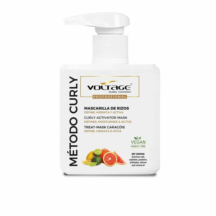 Voltage Cosmetics Mascarilla Rizos Método Curly 500 ml