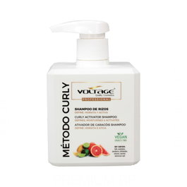 Voltage Método Curly Mascarilla de Rizos Tratamiento Profundo Reconstruir Fibra Capilar 500 ml