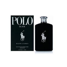 Ralph Lauren - Polo Black Eau de Toilette Vaporizador para Hombre, Fragancia Amaderada Aromática, 125 ml