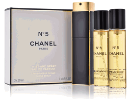 Set Chanel: Chanel N°5, Eau De Parfum, For Women, Refillable, 20 ml + Set Duo, Chanel N°5, Eau De Parfum, For Women, Refill, 2 pcs, 20 ml