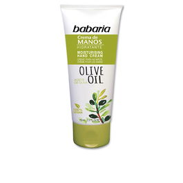 Babaria Aceite de Oliva Crema Nutritiva para Manos, Hidratante Diario con Aceite de Oliva, 75 ml