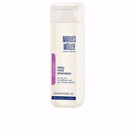 Marlies Möller STRENGTH daily mild shampoo - Champú Volumen y Fortalecimiento para Cabello Fino y Débil - 200 ml