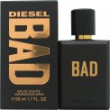 Diesel BAD Eau de Toilette 50ml Vaporizador