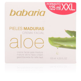 Babaria Crema Facial Nutritiva Aloe Vera para Piel Madura 125 ml