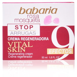 Babaria Rosa Mosqueta Vital Skin 9 Crema Facial Regeneradora Anti-arrugas 50 ml