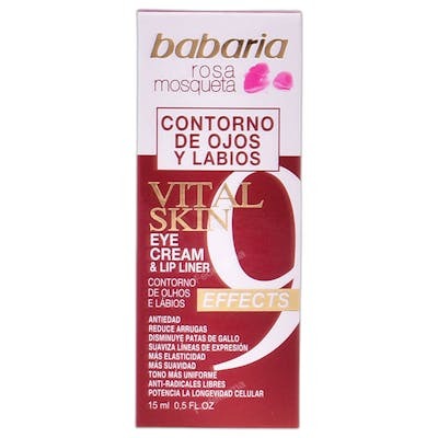 Babaria Rosa Mosqueta Vital Skin 9 Contorno de Ojos y Labios 15 ml Babaria Rosa Mosqueta Vital Skin 9 Contorno de Ojos y Labios 15 ml