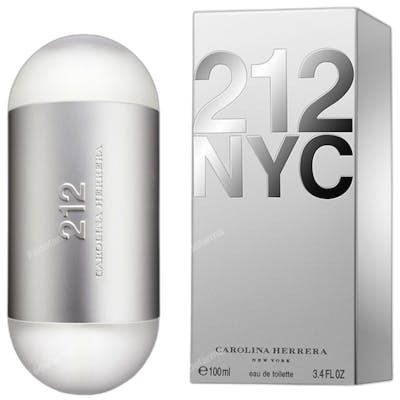 Carolina Herrera 212 NYC For Her Eau de Toilette 100 ml (2x50 ml) Carolina Herrera 212 NYC For Her Eau de Toilette 100 ml (2x50 ml)