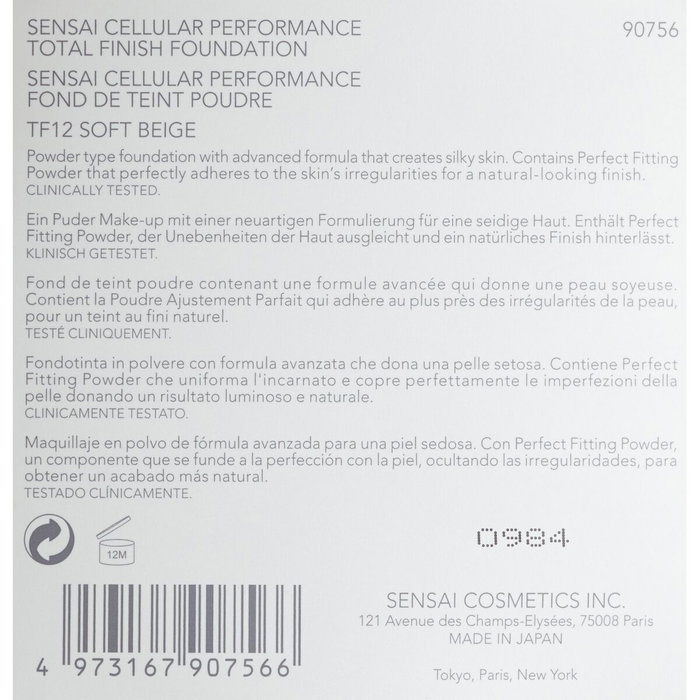 Base de Maquillaje Fluida Kanebo soft beige Spf 15