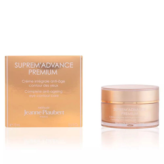 JEANNE PIAUBERT SUPREM'ADVANCE PREMIUM Crema Integral Anti-Edad Contorno de Ojos 15 ml - Antiarrugas, Anti-Ojeras y Bolsas