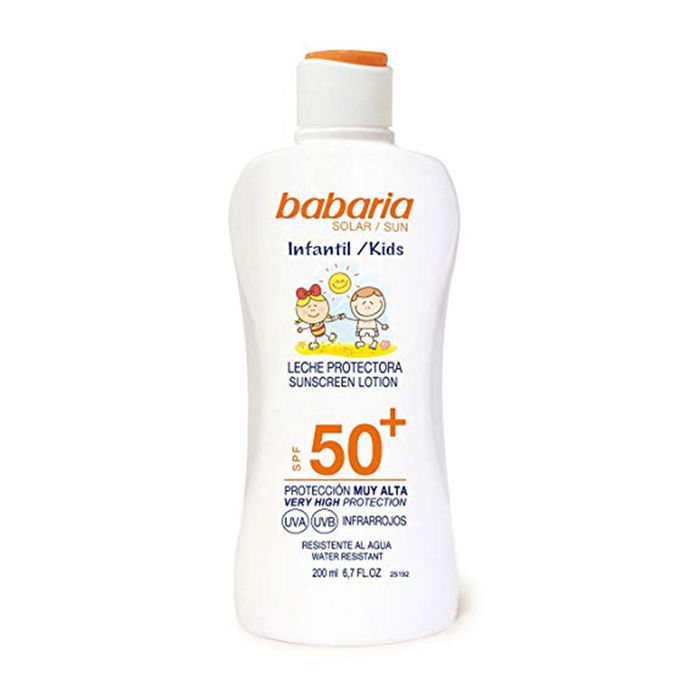 Babaria Leche Protectora Kids SPF50+ 200 ml Babaria Leche Protectora Kids SPF50+ 200 ml