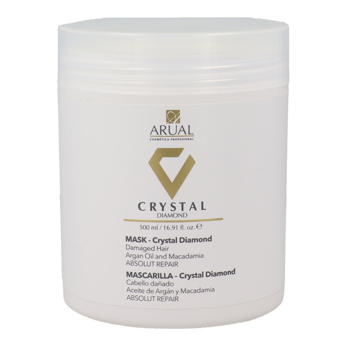 Arual Crystal Diamond Mascarilla Aceite de Argán y Macadamia 500 ml