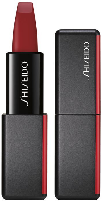 Shiseido MODERNMATTE Powder Lipstick #516-exotic red, Labial Mate Ultra Ligero, Rojo Rosa, 4g Shiseido MODERNMATTE Powder Lipstick #516-exotic red, Labial Mate Ultra Ligero, Rojo Rosa, 4g