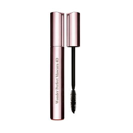 Clarins Mascara Pestañas Wonder Perfect 4D Waterproof 01 - Volumen, Longitud, Curvatura y Definición